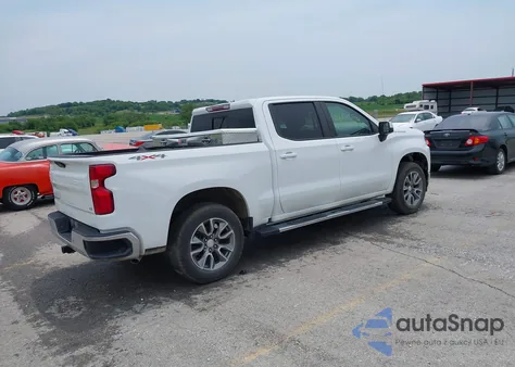 2021 Chevrolet Silverado 1500 4Wd Short Bed Lt z USA, uszkodzony, nr VIN 1GCUYDED2MZ191547